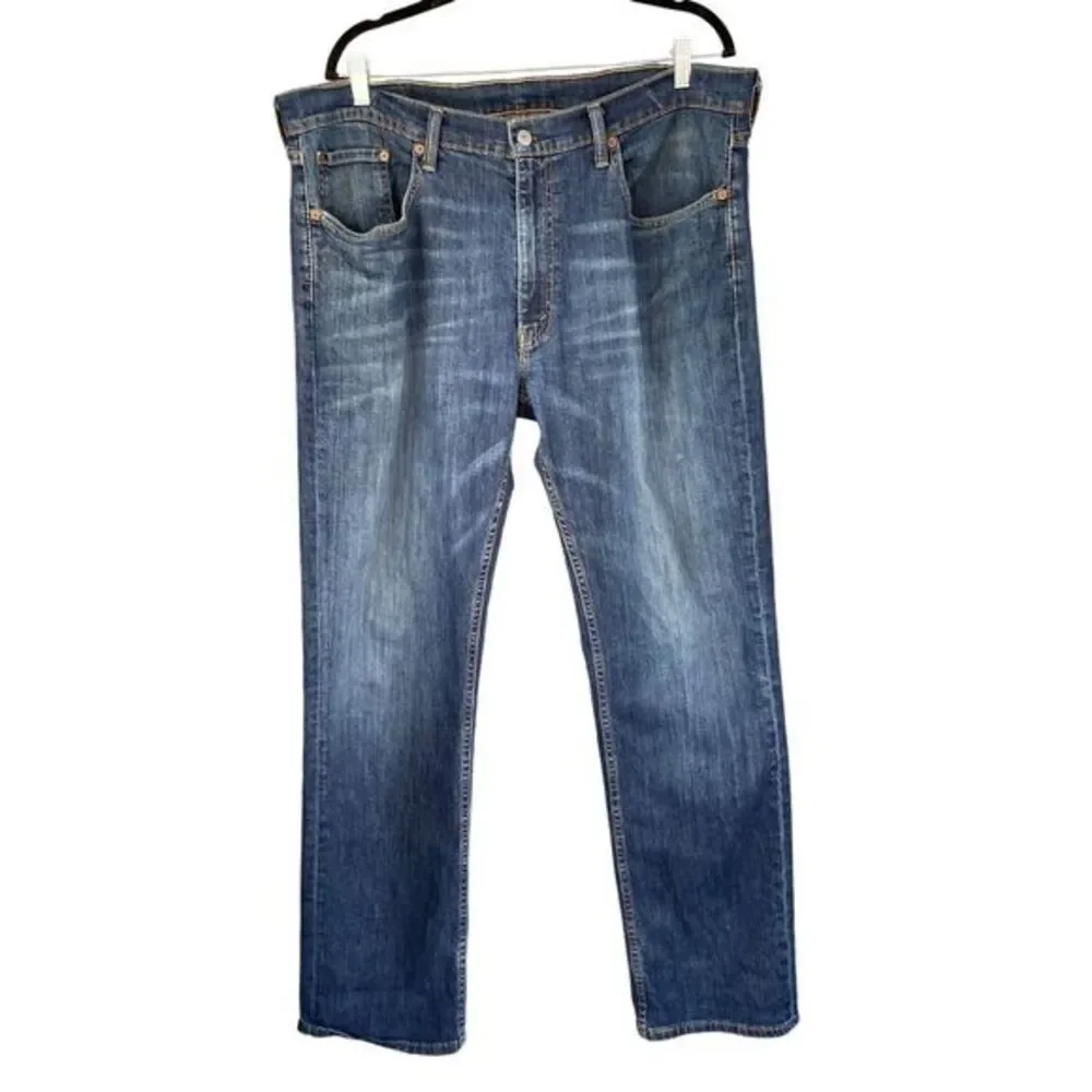 Levi's Men's 514 Straight Fit Jeans Medium Wash Blue Size‎ 38x34